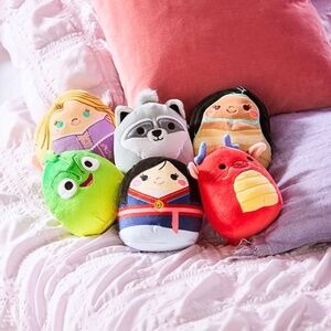 Disney Princess’s and Pets 5” Squishmallow 6 Piece Box Set NWT